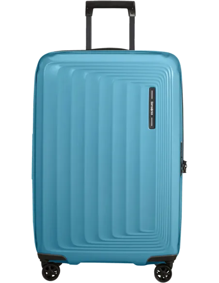 Trolley media misura Samsonite Nuon, metallic ocean blue