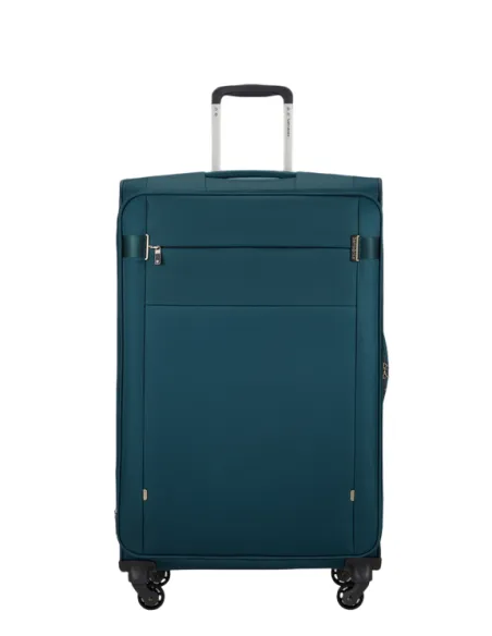 Trolley medio espandibile Samsonite Citybeat, Petrol Blue