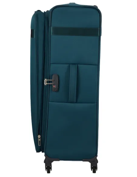 Trolley medio espandibile Samsonite Citybeat, Petrol Blue