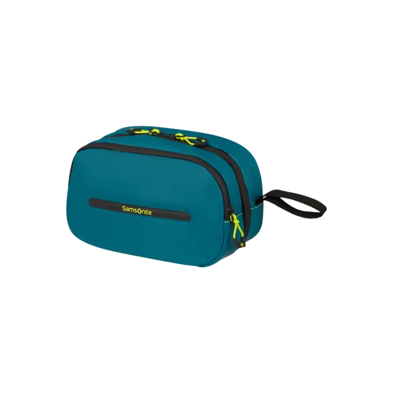 Samsonite Ecodiver Toilet kit, Petrol Blue Lime 2