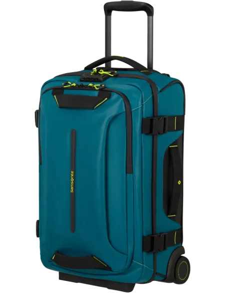 Samsonite Ecodiver Trolley 55 cm, Petrol Blue Lime