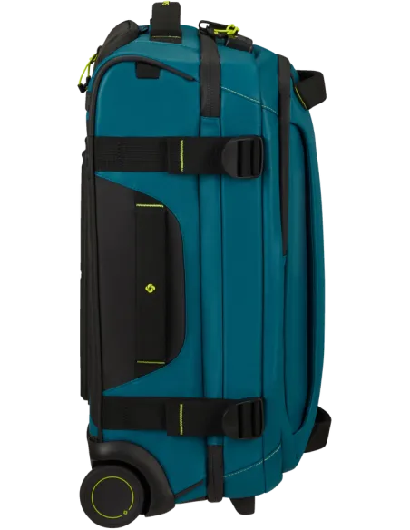Samsonite Ecodiver Kabinentrolley, Petrol Blue Lime