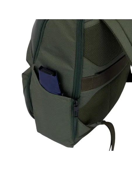 Piquadro Gio Laptop-Rucksack aus rezykliertem Stoff mit iPad® Pro12,9-Fach, grün