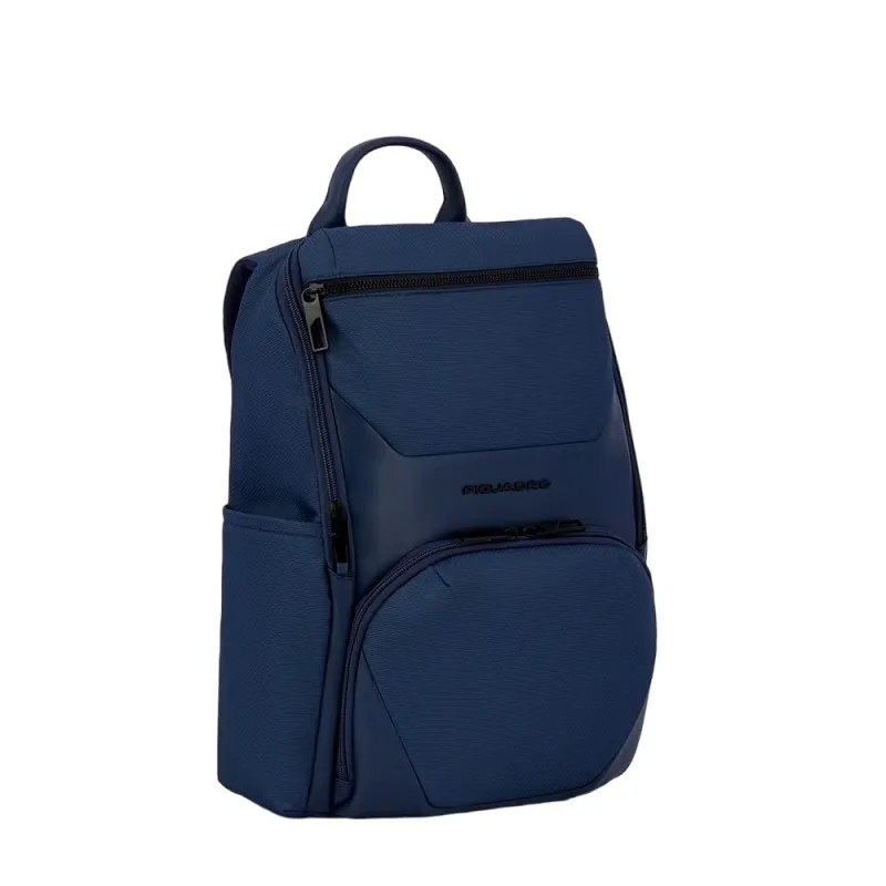Piquadro Gio Laptop-Rucksack 14" mit iPad®-Fach, blau 2
