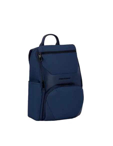 Piquadro Gio Laptop backpack 14" with iPad® compartment, blue
