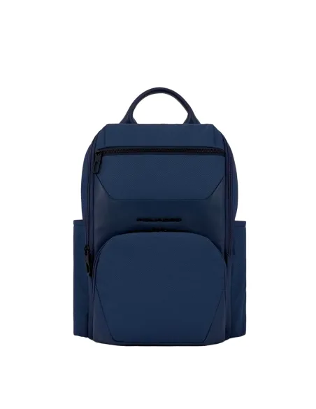 Piquadro Gio Laptop-Rucksack 13,3" mit iPad®-Fach, blau