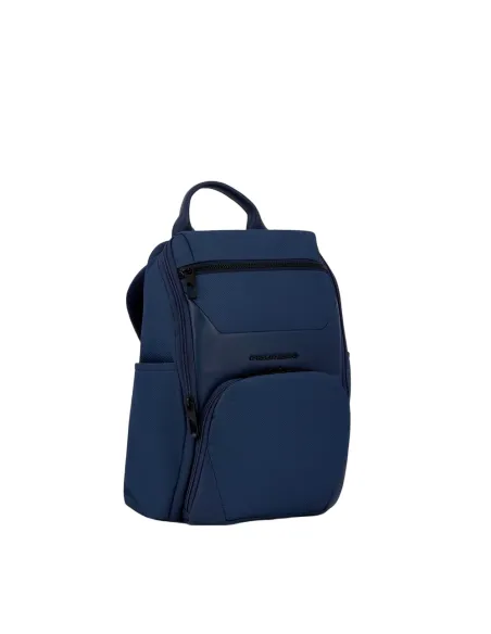 Piquadro Gio Laptop-Rucksack 13,3" mit iPad®-Fach, blau