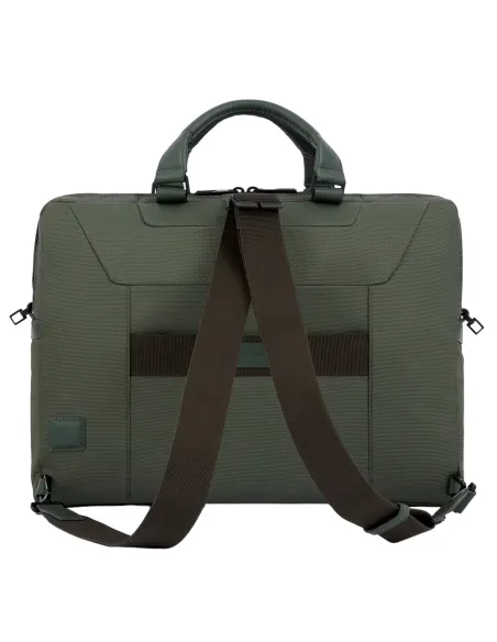 Piquadro Gio Convertible to backpack laptop briefcase, green