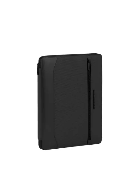 Piquadro Gio Notepad holder in recycled fabric with iPad®Pro 12,9" compartment, black
