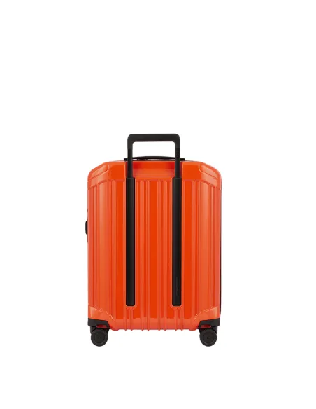 Trolley cabina Piquadro in policarbonato arancio