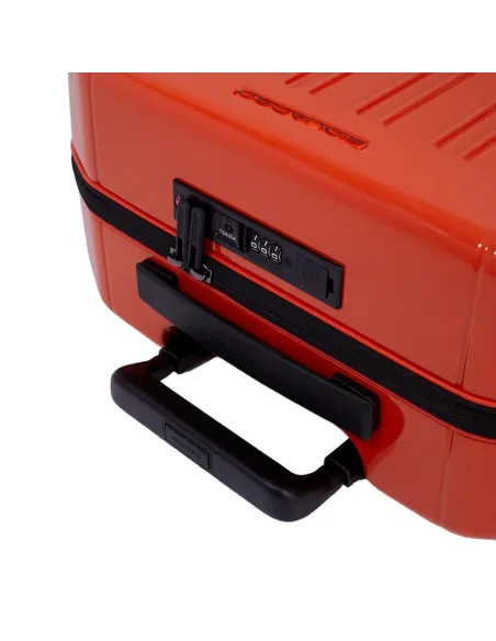 Trolley cabina Piquadro in policarbonato arancio