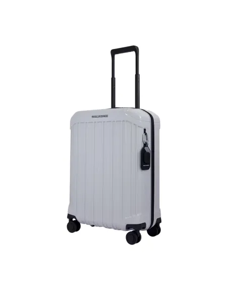 Piquadro PQ-Light Ultra slim spinner with TSA lock, grey
