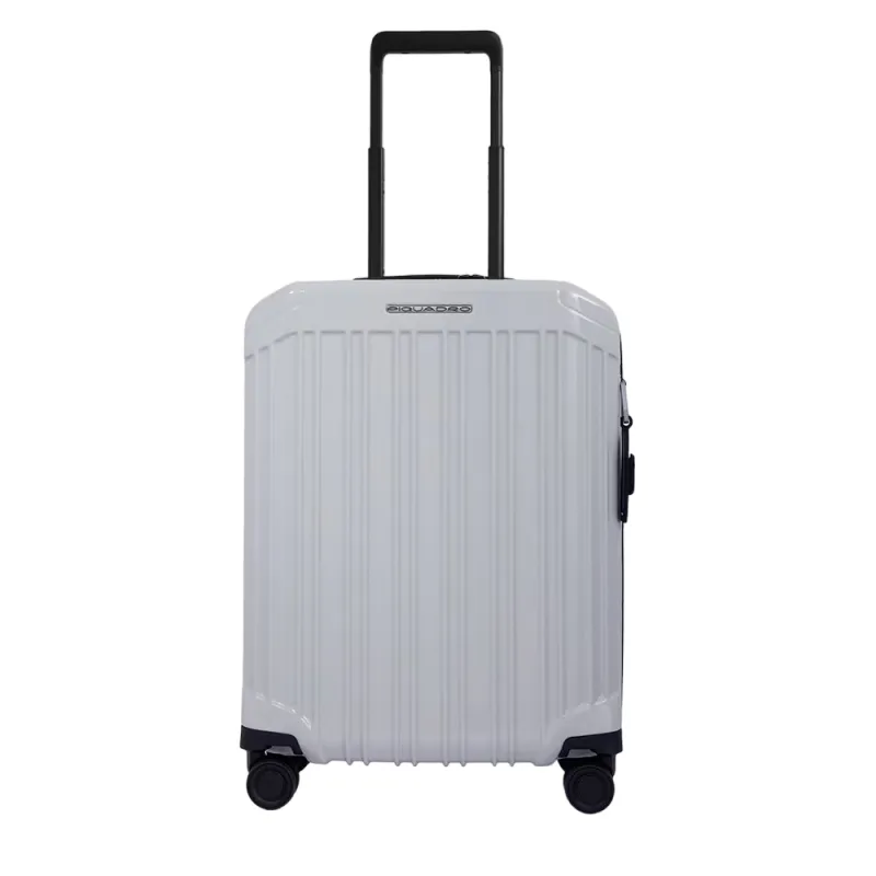 Trolley cabina Piquadro in policarbonato grigio