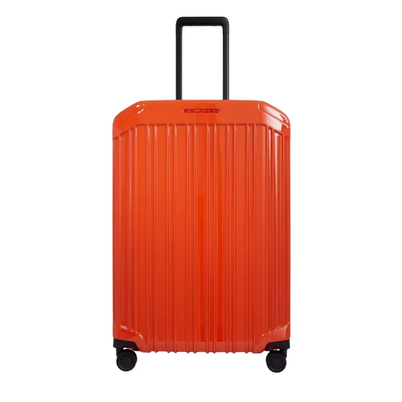 Piquadro PQ-Light Medium size, spinner with TSA lock, orange