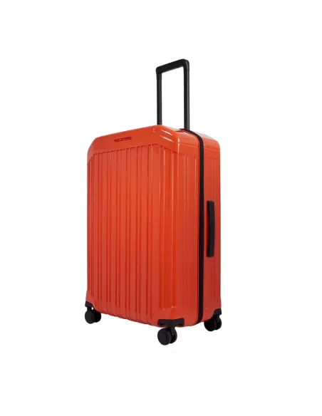 Piquadro PQ-Light Medium size, spinner with TSA lock, orange