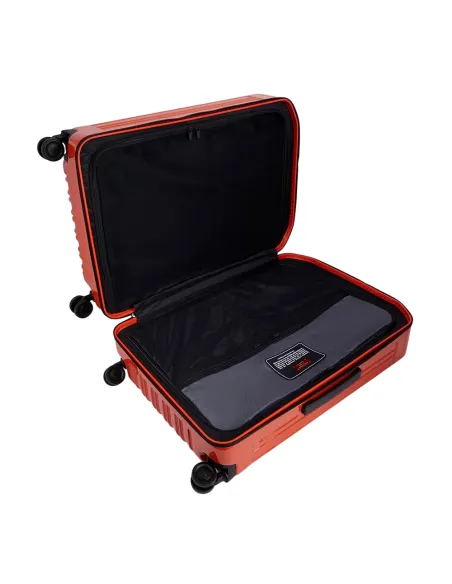 Piquadro PQ-Light Mittelgroßer Koffer mit 4 Rollen, orange