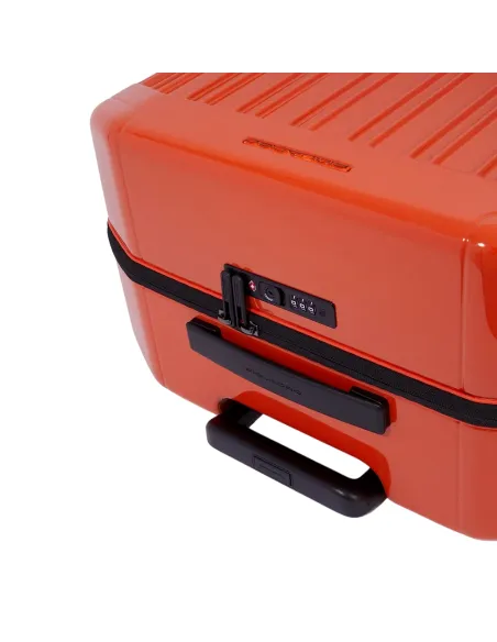 Piquadro PQ-Light Medium size, spinner with TSA lock, orange