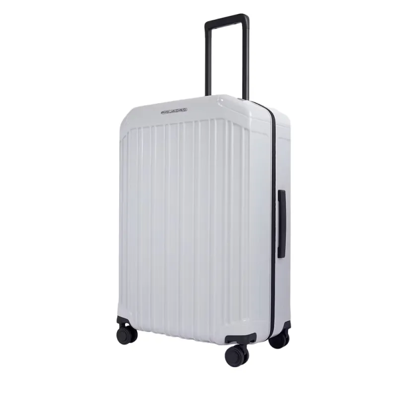 Piquadro PQ-Light Mittelgroßer Koffer mit 4 Rollen, grau 2