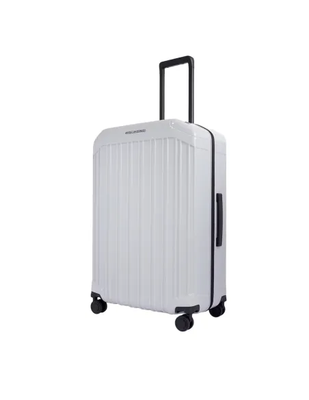 Trolley medio in policarbonato Piquadro Grigio