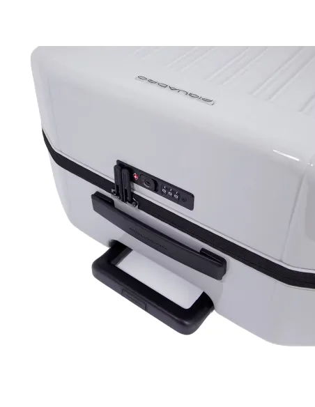 Trolley medio in policarbonato Piquadro Grigio