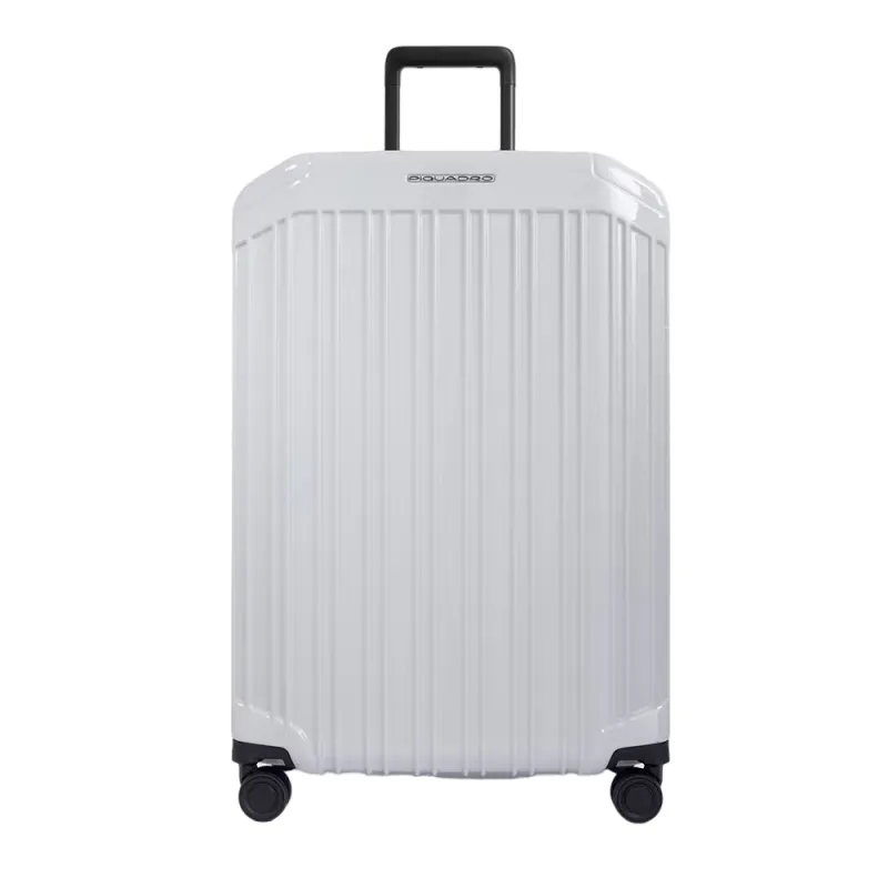 Trolley grande in policarbonato Piquadro PQ-Light, grigio