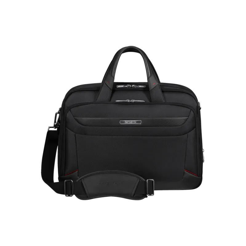 Samsonite PRO-DLX Erweiterbare Computer Aktentasche, schwarz