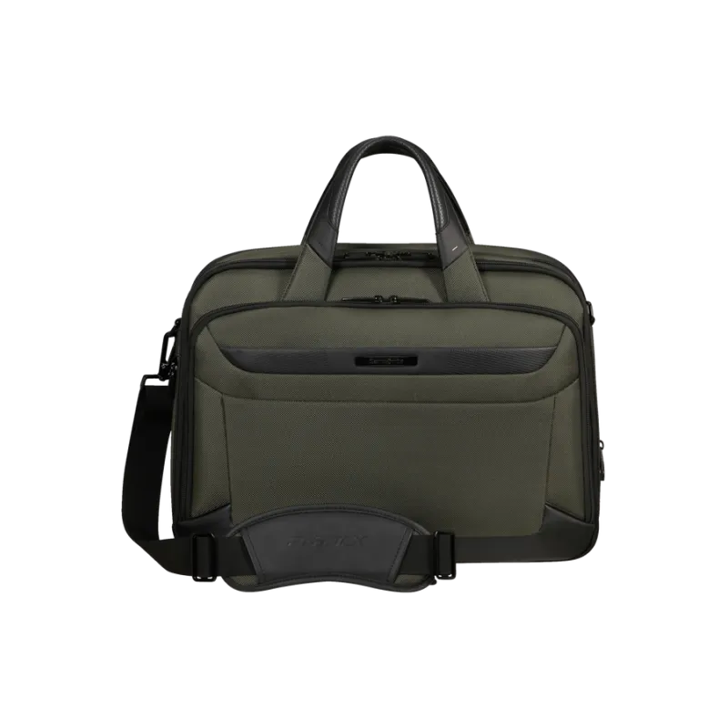 Cartella due manici porta pc da 15,6 Samsonite Pro Dlx verde