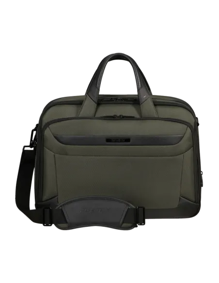 Samsonite PRO-DLX Erweiterbare Computer Aktentasche, grün