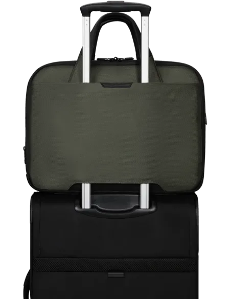 Samsonite PRO-DLX Erweiterbare Computer Aktentasche, grün