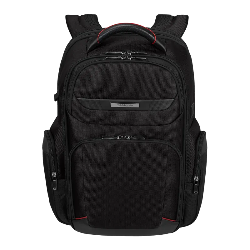 Samsonite Pro-Dlx erweiterbarer Computer-Rucksack, schwarz