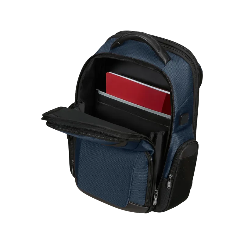 Samsonite Pro-Dlx expandable laptop backpack, blue 2