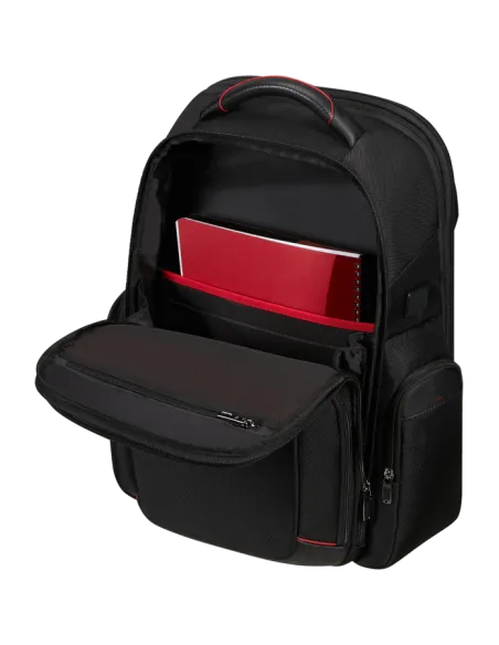 Samsonite PRO-DLX Expandable 17,3" laptop backpack, black