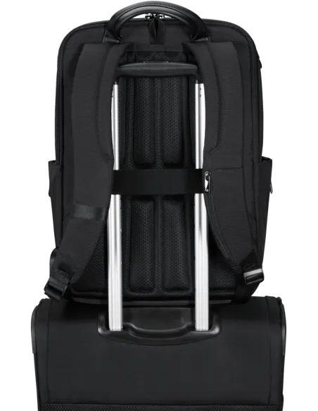 Samsonite XBR 17.3" laptop backpack in recycled fabric, black
