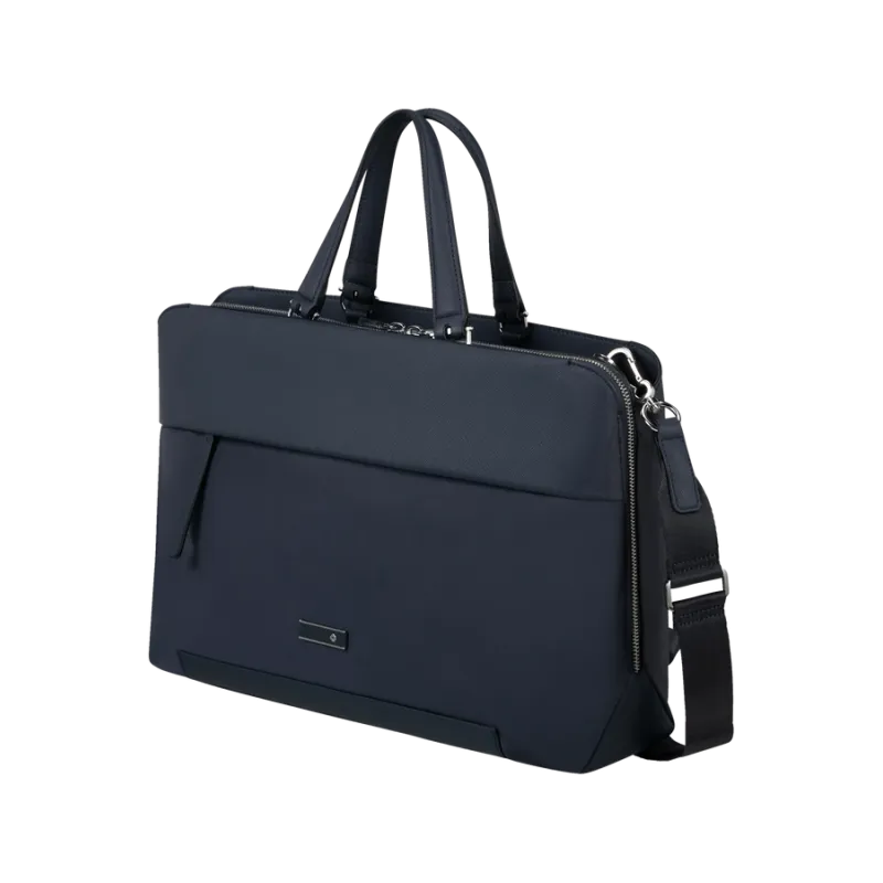 Cartella donna porta PC a tre scomparti Samsonite Zalia blu 2