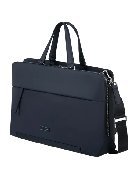 Cartella donna porta PC a tre scomparti Samsonite Zalia blu