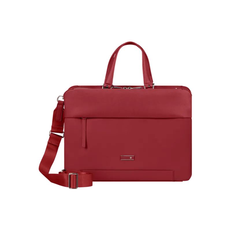 Samsonite Zalia 14.1" Computer-Tasche mit drei Fächern, rot