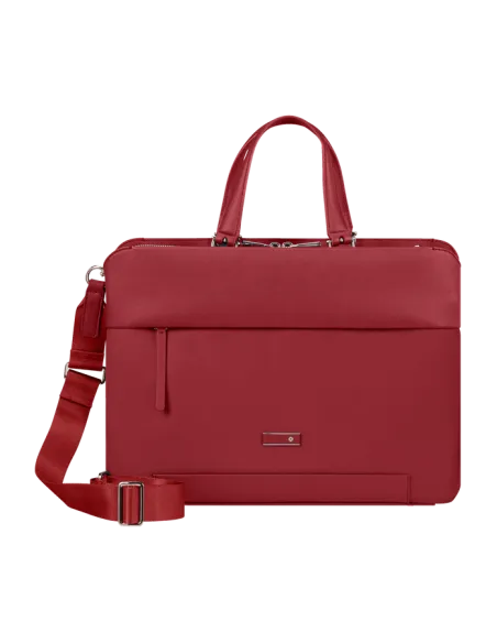 Cartella donna porta PC a tre scomparti Samsonite Zalia rossa