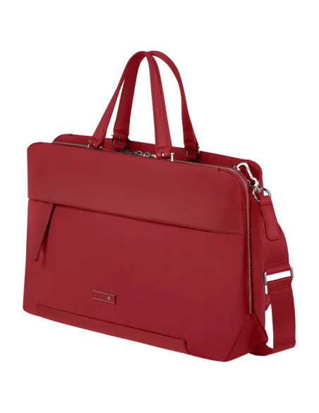 Cartella donna porta PC a tre scomparti Samsonite Zalia rossa