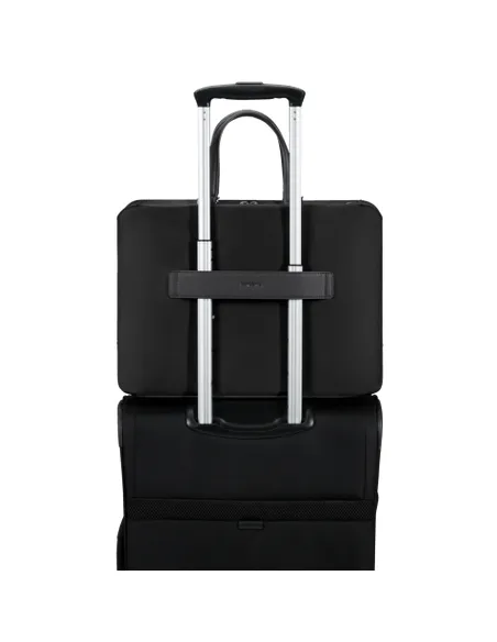 Samsonite Zalia 14.1 laptop briefcase with three compartments, black