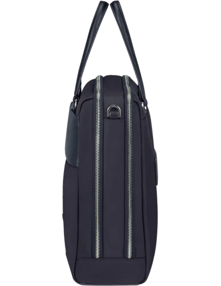 Samsonite Zalia 15.6" laptop briefcase with two compartments, blue