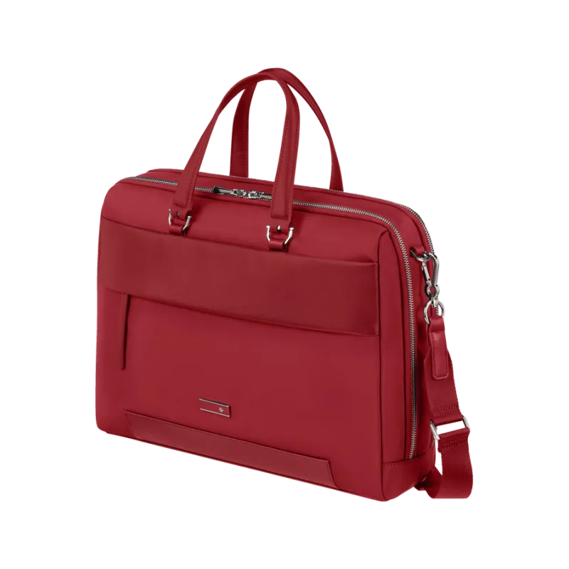 Samsonite Zalia 15,6" Laptop-Tasche mit zwei Fächern, rot 2