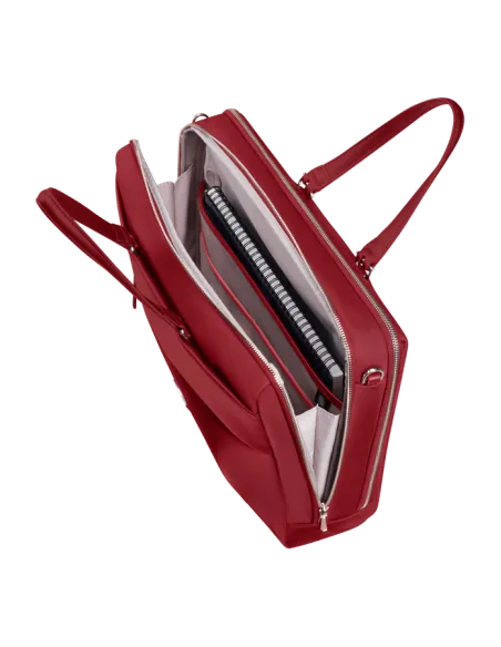 Cartella donna porta PC Samsonite Zalia rossa