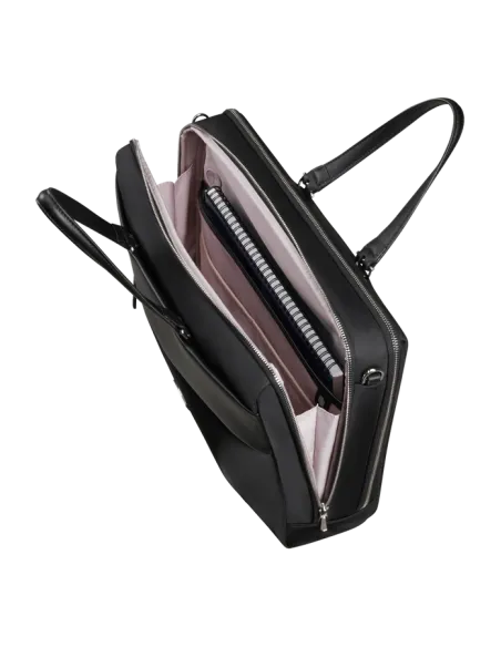 Samsonite Zalia 15,6" Laptop-Tasche mit zwei Fächern, schwarz