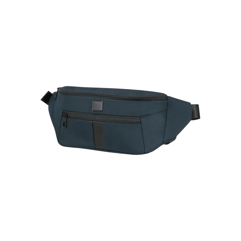 Samsonite Sacksquare Gürteltasche aus recyceltem Stoff, blau 2