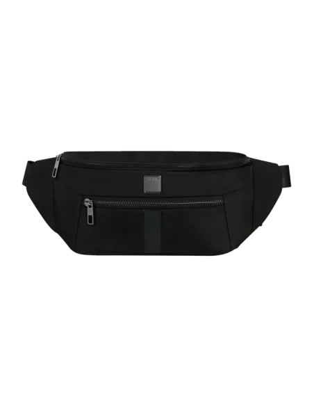 Samsonite Sacksquare Gürteltasche aus recyceltem Stoff, schwarz