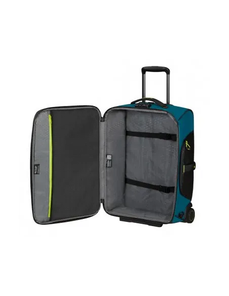 Trolley con portabilità a zaino Samsonite Ecodiver Petrol blue lime