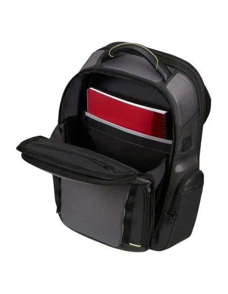 Samsonite Pro-Dlx erweiterbarer Computer-Rucksack, rot