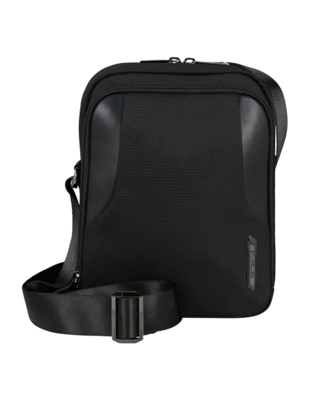 Samsonite XBR Herren-Umhängetasche mit 9,7"-Tablet-Fach, schwarz