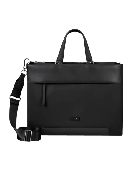 Shopping due manici con porta PC Samsonite Zalia nera