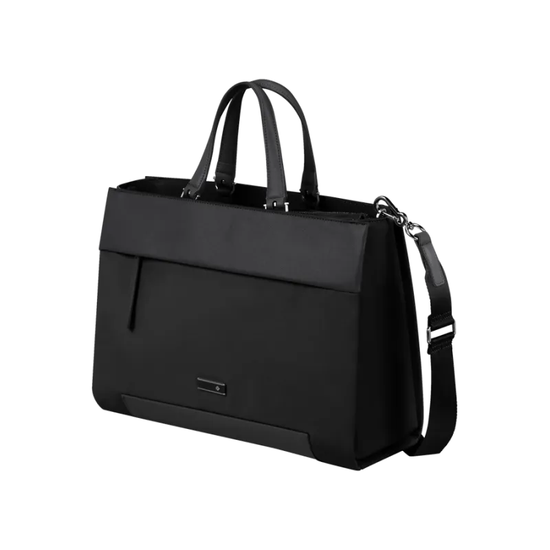 Shopping due manici con porta PC Samsonite Zalia nera 2
